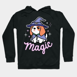 Beagle Magic Wizard Dog Owner Retro Funny Dog Hoodie